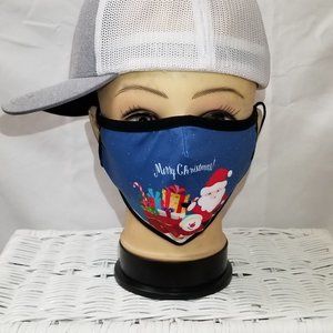 Santa Gift Christmas Face Masks - Adult